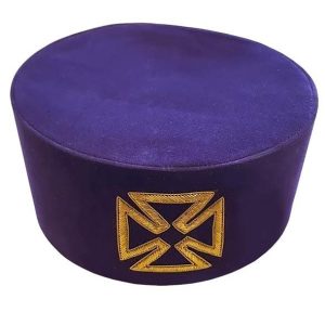 Masonic Purple Grand Hat Crown - Knight Templar