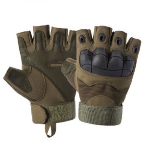Half Finger Hard Knuckle Military Tactical Gloves