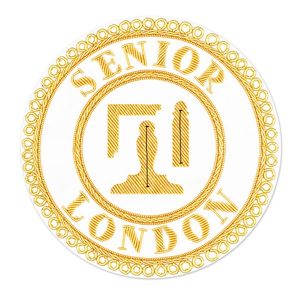 Provincial Dress Apron Badge – Senior London Grand Rank or Undress Apron Badge